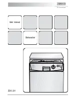 Zanussi Electrolux ZDS 231 User Manual preview