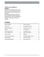 Preview for 2 page of Zanussi Electrolux ZDS 231 User Manual