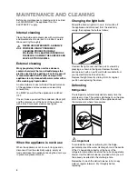 Предварительный просмотр 8 страницы Zanussi Electrolux ZEBF 277 W Instruction Booklet