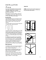 Предварительный просмотр 15 страницы Zanussi Electrolux ZEBF 290 W Instruction Booklet