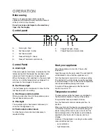 Preview for 4 page of Zanussi Electrolux ZEBF 336 Instruction Booklet