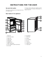 Preview for 5 page of Zanussi Electrolux ZECL 159 W Instruction Book