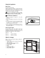 Preview for 6 page of Zanussi Electrolux ZECL 159 W Instruction Book