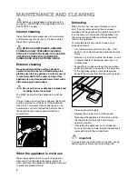 Preview for 8 page of Zanussi Electrolux ZEF 226 Instruction Booklet