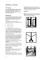 Preview for 14 page of Zanussi Electrolux ZENB 250 SI Instruction Booklet