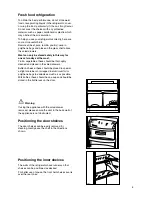 Предварительный просмотр 5 страницы Zanussi Electrolux ZENB 2720 Instruction Booklet