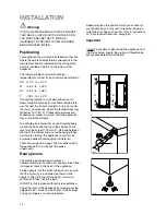 Предварительный просмотр 14 страницы Zanussi Electrolux ZENB 2720 Instruction Booklet