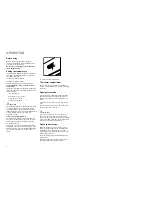 Предварительный просмотр 4 страницы Zanussi Electrolux ZERB 2520 SR Instruction Booklet