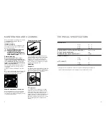 Предварительный просмотр 8 страницы Zanussi Electrolux ZERB 2520 SR Instruction Booklet