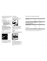 Предварительный просмотр 8 страницы Zanussi Electrolux ZERB2825M Instruction Booklet