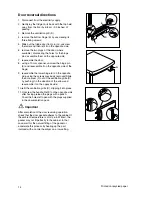 Предварительный просмотр 14 страницы Zanussi Electrolux ZERC 3025 Instruction Booklet