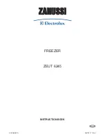 Zanussi Electrolux ZEUT 6245 Instruction Book preview
