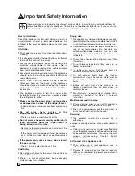 Preview for 2 page of Zanussi Electrolux ZFC11JB Operating And Installation Manual