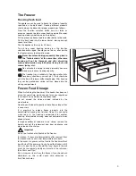 Предварительный просмотр 9 страницы Zanussi Electrolux ZNB 343 W Instruction Book