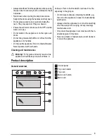 Предварительный просмотр 3 страницы Zanussi Electrolux ZOU580 User Manual