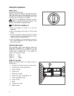 Предварительный просмотр 6 страницы Zanussi Electrolux ZR 23 W Instruction Book