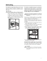 Preview for 7 page of Zanussi Electrolux ZR 66/4 SI Instruction Booklet