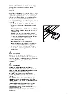 Предварительный просмотр 9 страницы Zanussi Electrolux ZRB 2530 S User Manual