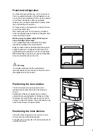 Предварительный просмотр 5 страницы Zanussi Electrolux ZRB 2625 S Instruction Booklet