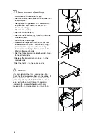 Предварительный просмотр 16 страницы Zanussi Electrolux ZRB 2625 S Instruction Booklet