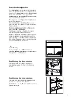 Предварительный просмотр 5 страницы Zanussi Electrolux ZRB 2725 W Instruction Booklet