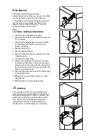 Предварительный просмотр 16 страницы Zanussi Electrolux ZRB 2825 SR User Manual