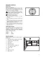 Предварительный просмотр 7 страницы Zanussi Electrolux ZRC 077W Instruction Book