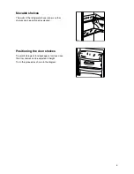 Preview for 5 page of Zanussi Electrolux ZRC2620W Instruction Booklet