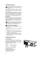 Предварительный просмотр 6 страницы Zanussi Electrolux ZRD 183 W Instruction Book