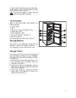 Предварительный просмотр 7 страницы Zanussi Electrolux ZRD 183 W Instruction Book