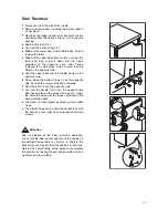 Предварительный просмотр 17 страницы Zanussi Electrolux ZRD 183 W Instruction Book