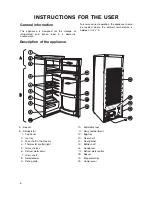 Предварительный просмотр 6 страницы Zanussi Electrolux ZRD 233W Instruction Book