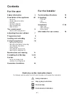 Preview for 2 page of Zanussi Electrolux ZSF 2440 Instruction Book