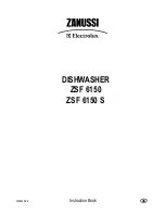 Zanussi Electrolux ZSF 6150 Instruction Book preview