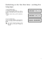 Preview for 7 page of Zanussi Electrolux ZSF 6280 User Information