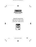 Zanussi Electrolux ZWF 1630 W Instruction Booklet preview