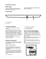 Предварительный просмотр 4 страницы Zanussi Electrolux ZX 55/4 SI Instruction Booklet