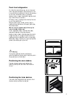 Предварительный просмотр 5 страницы Zanussi Electrolux ZX 55/4 SI Instruction Booklet