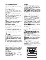 Предварительный просмотр 7 страницы Zanussi Electrolux ZX 56/4 W Instruction Booklet