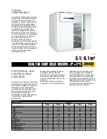 Предварительный просмотр 1 страницы Zanussi 102028 Specifications