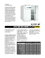 Предварительный просмотр 1 страницы Zanussi 102254 Specifications