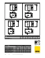 Предварительный просмотр 2 страницы Zanussi 102254 Specifications