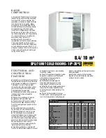 Zanussi 102318 Specifications preview