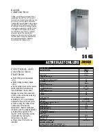 Preview for 1 page of Zanussi 110719 Specifications