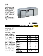 Предварительный просмотр 1 страницы Zanussi 113186 Technical Data