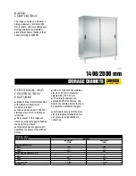 Preview for 1 page of Zanussi 132404 Specifications