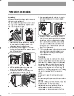 Предварительный просмотр 24 страницы Zanussi 132973860 User Manual