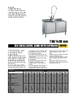 Preview for 1 page of Zanussi 133033 Specifications