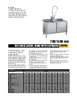 Предварительный просмотр 1 страницы Zanussi 133033 Specifications