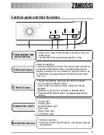 Preview for 5 page of Zanussi 136905611-00-02092008 User Manual